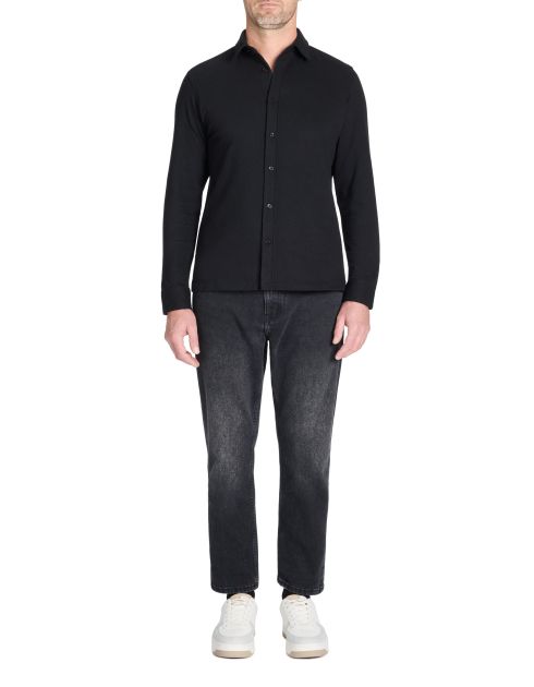 Jean relaxed 100% coton c85 - noir