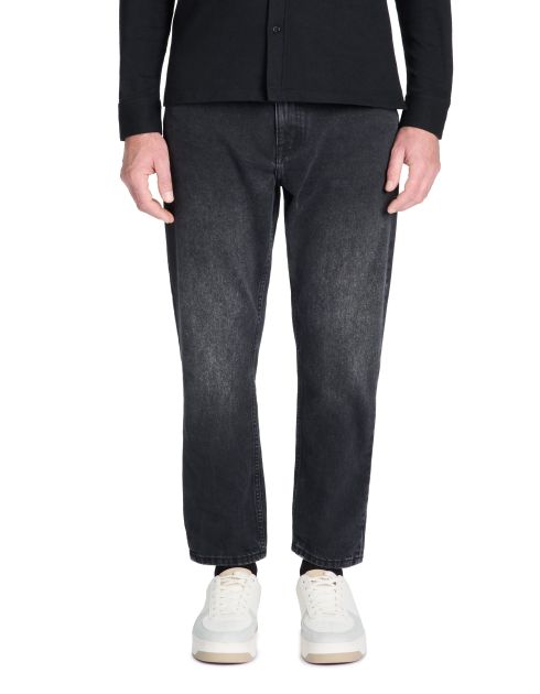 Jean relaxed 100% coton c85 - noir