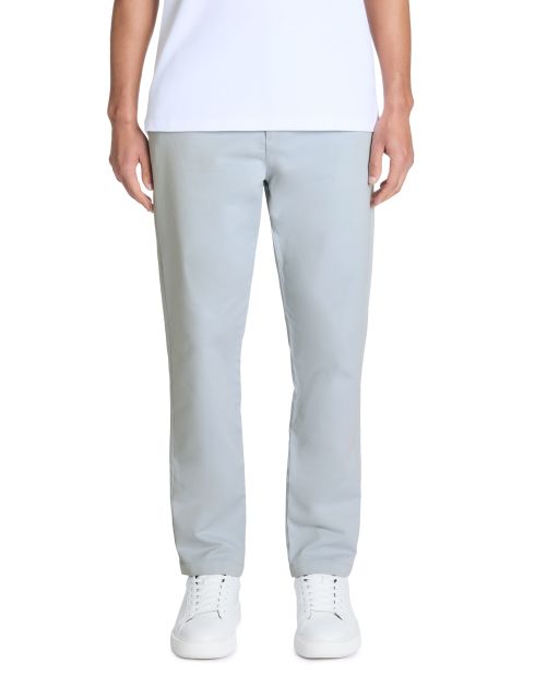 Chino slim 100% coton stretch - bleu clair