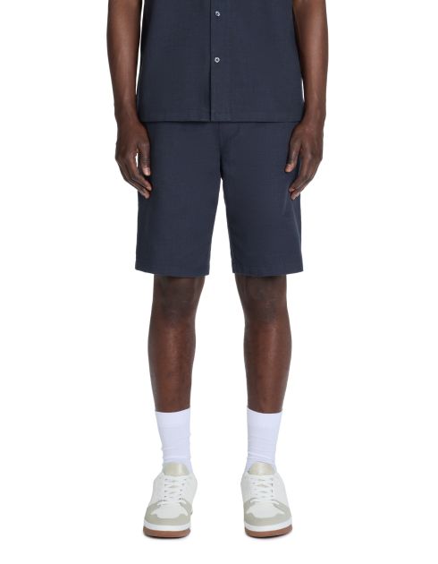 Bermuda 100% coton - marine