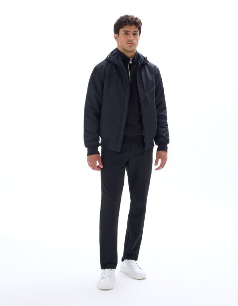 Blouson à capuche - Noir