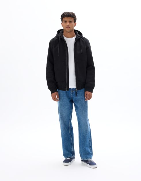 Blouson à capuche - Noir