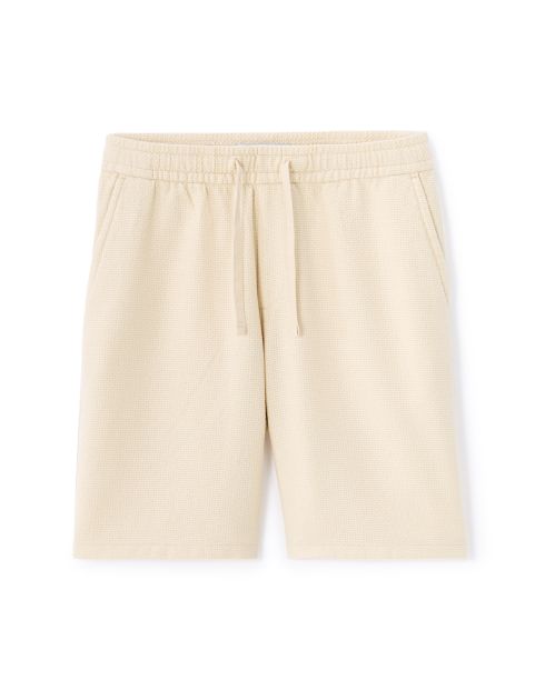 Bermuda 100% coton canvas - écru