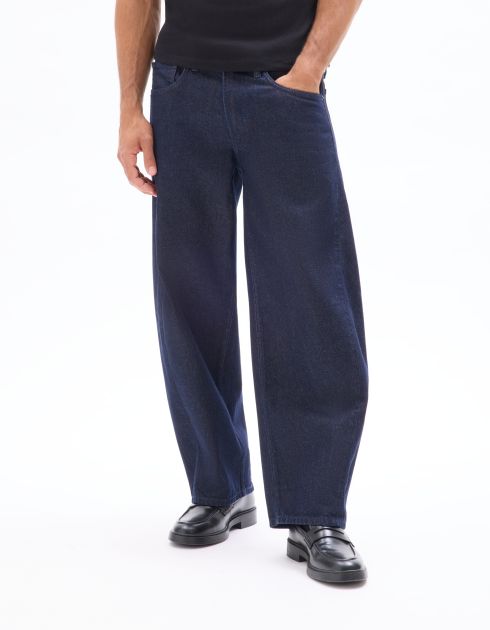 Jean coupe ballon 100% coton - brut