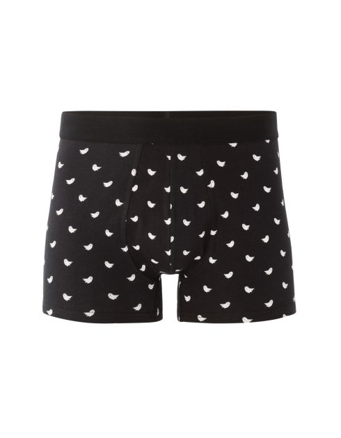 Boxer à motifs fantômes - noir