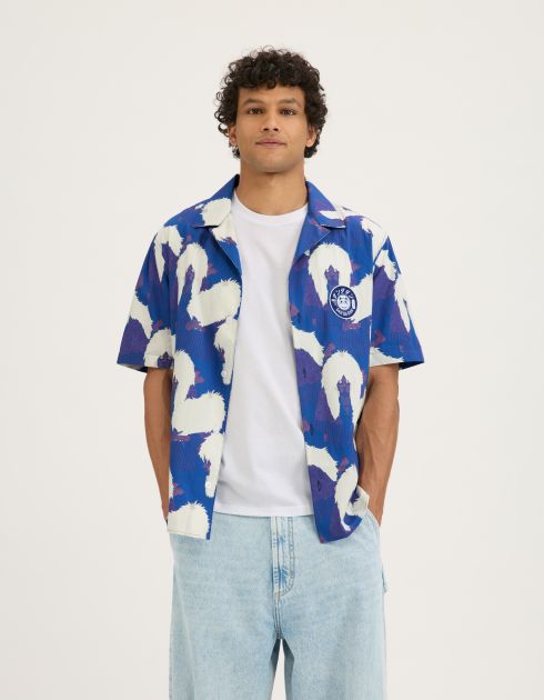 Dandadan - Chemise violette de Mémé Turbo