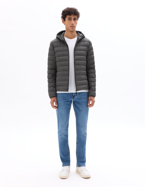 Doudoune Downwarm light en duvet à capuche - gris foncé