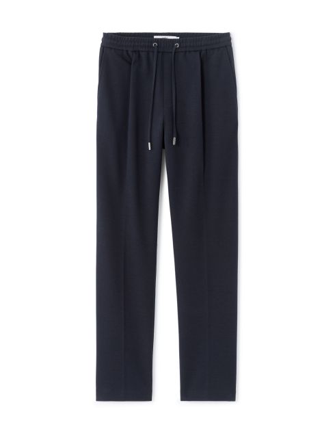 Pantalon 24H slim en twill - marine