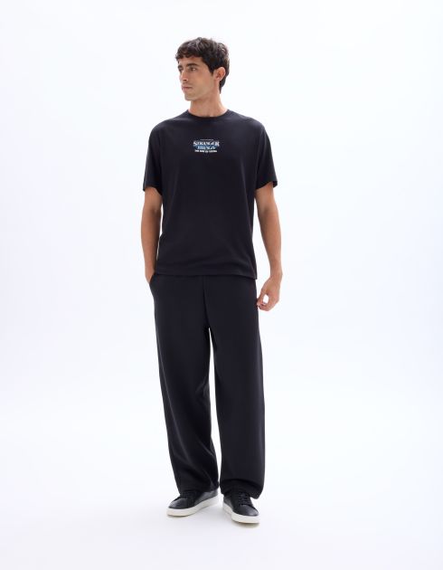 Stranger Things - T-shirt noir