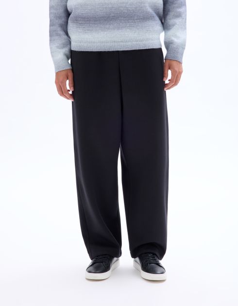 Pantalon de jogging oversize - noir