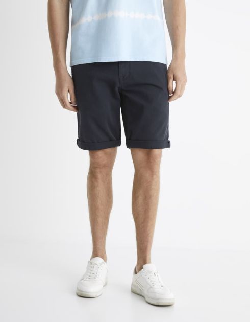 Bermuda coton stretch