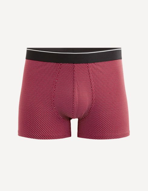 Boxer coton stretch imprimé