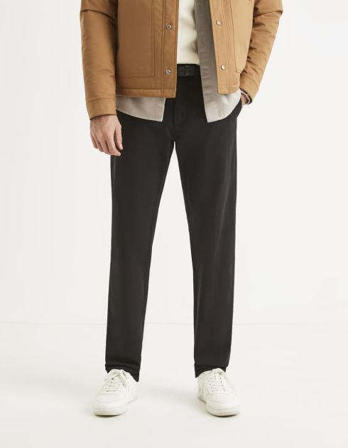 Chino straight twill stretch