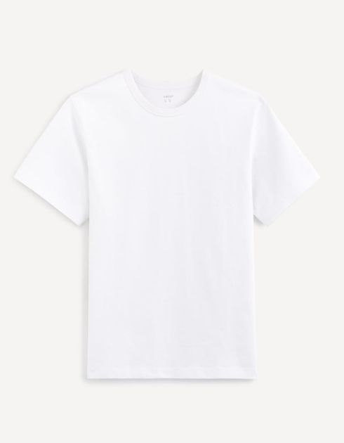 T-shirt col rond 100% coton