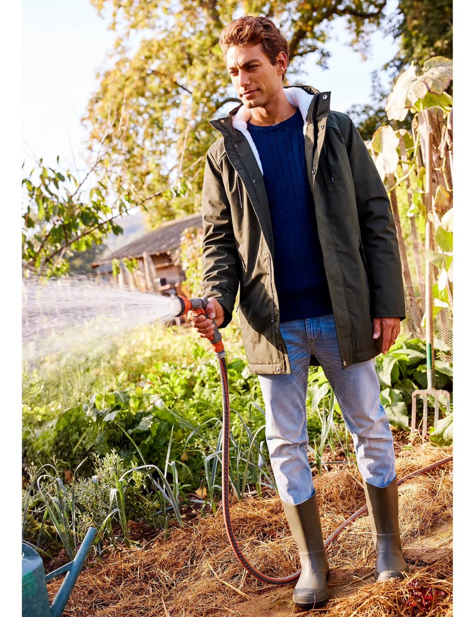 Parka déperlante à capuche