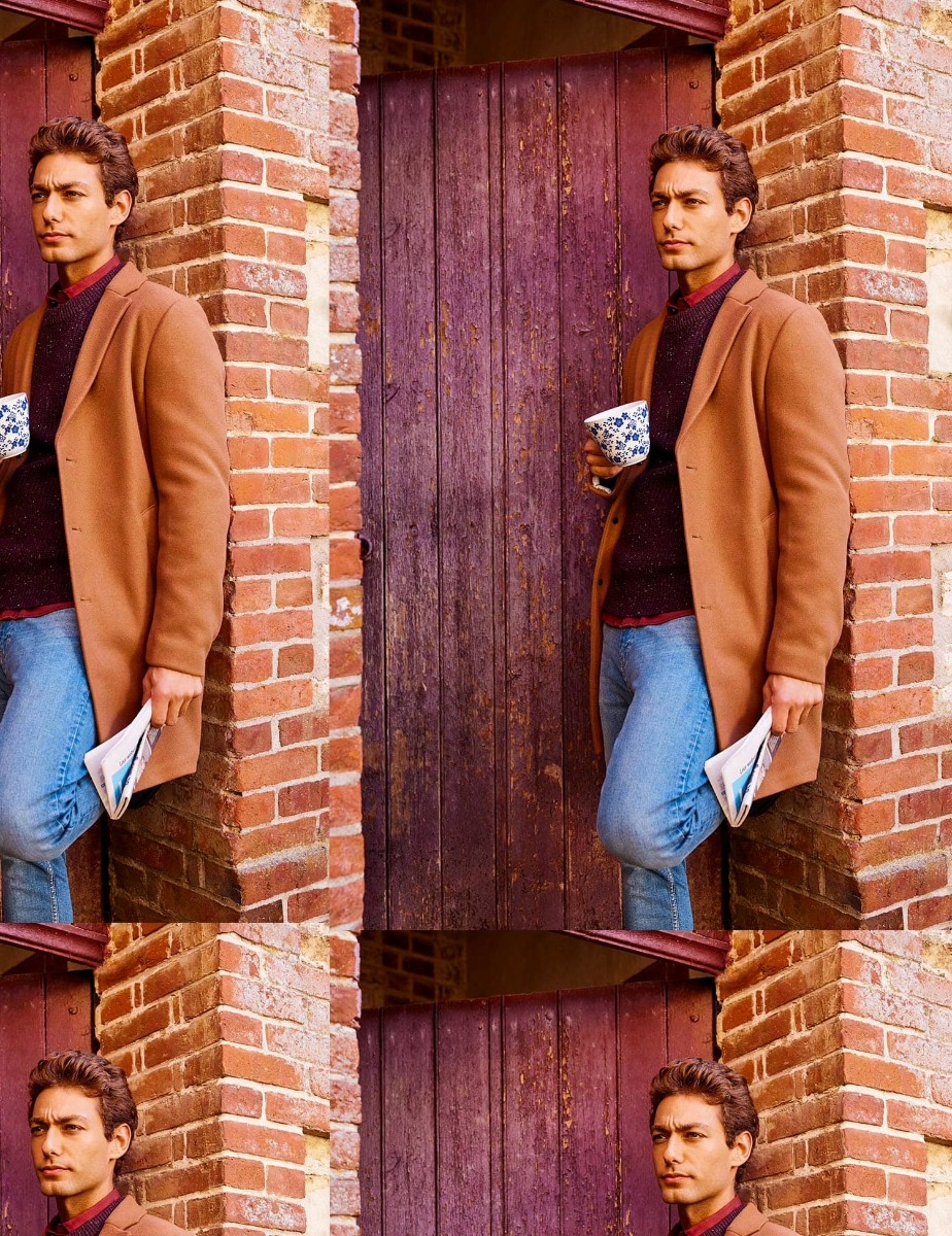 Manteau en maille non doublé - 79,99 €